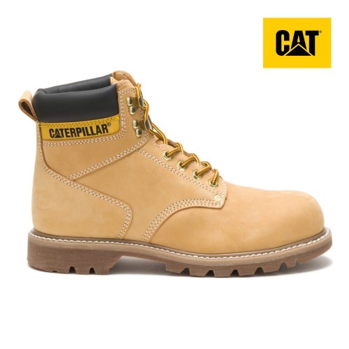 Caterpillar Second Shift Steel Toe Miesten Turvakengät Ruskea (WNPHV)